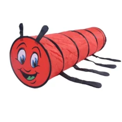 Krabbetunnel marihøne Ø45 cm - L: 170 cm