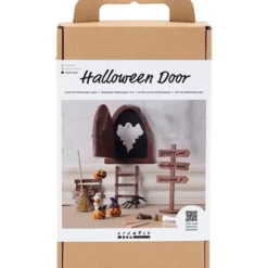 Kreativitetssett - Lag en Halloween dør