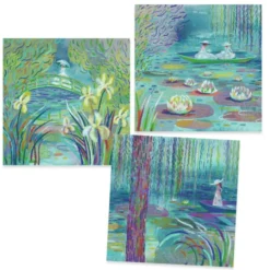 Lag kunst som Claude Monet