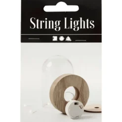 LED lyskjede - L: 27 cm, 1 stk