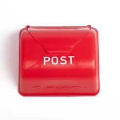 Lekeplass postkasse - Rød