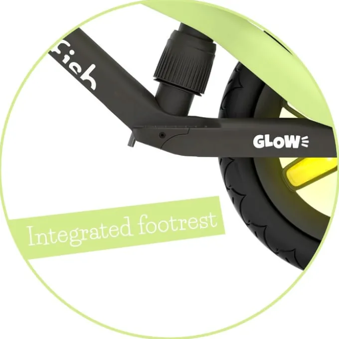 Løpesykkel BMXie GLOW - Pistacie (2-5 år)