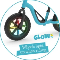 Løpesykkel Charlie GLOW - Blå (18 mdr - 4 år)