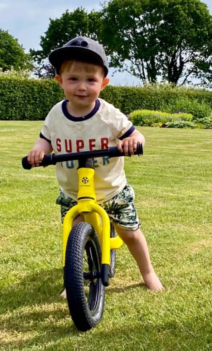 Løpesykkel - My Hood Rider, Gul