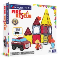 Magna-Tiles | Brannredningsaksjon, 27 deler