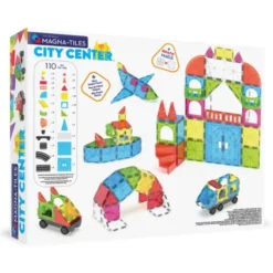 Magna-Tiles | Byen, 110 deler