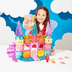 Magna-Tiles | Eventyrslott Deluxe, 48 stk