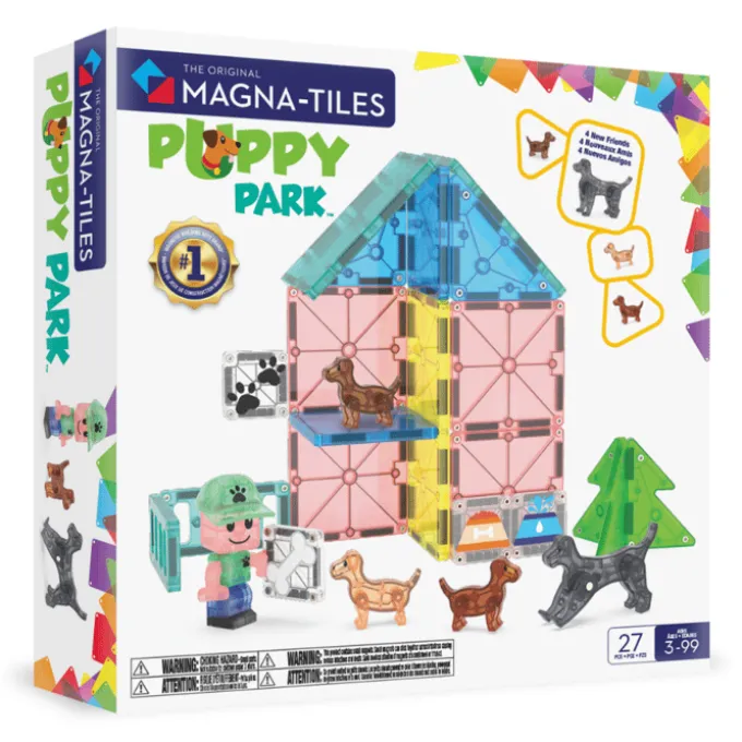 Magna-Tiles | Hundebarnehage, 27 deler