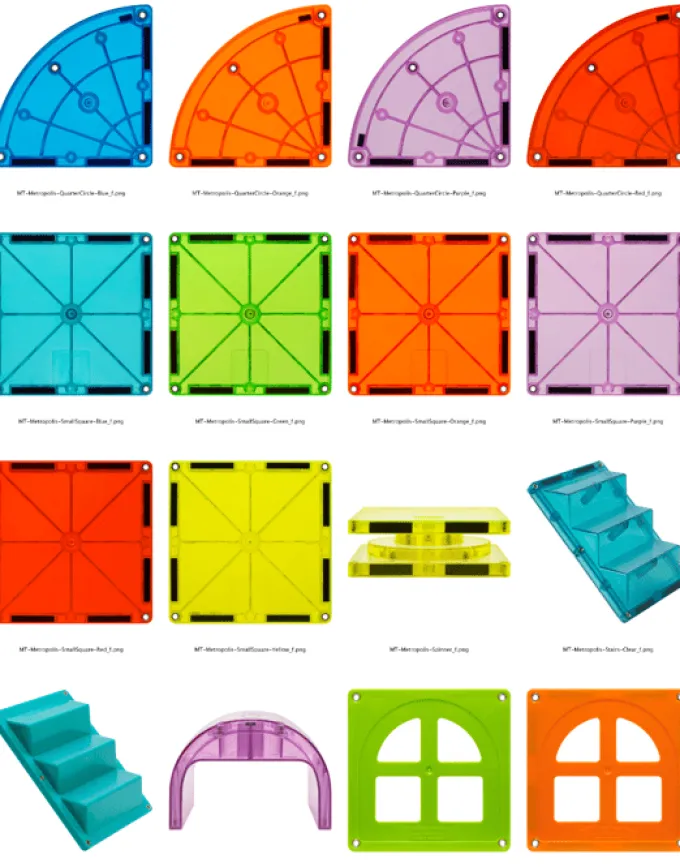 Magna-Tiles | Metropolis 110 stk.