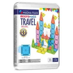 Magna-Tiles | microMAGS deluxe reisesett, 55 deler