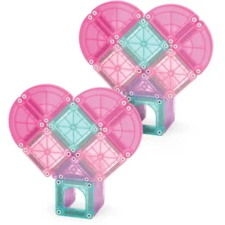 Magna-Tiles | microMAGS Hjerte til hjerte, 26 stk.