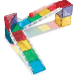 Magna-Tiles | Rail Racers ballbane, 33 deler