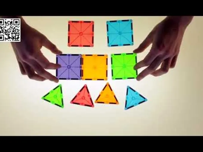 Magna-Tiles | Transparent 32 stk.