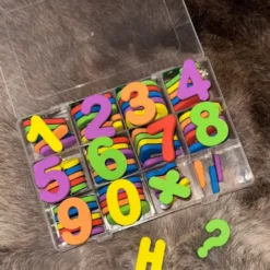 Magnetiske tall og symboler, 72 deler