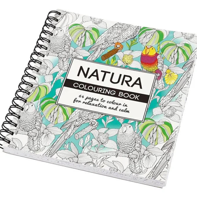 Malebok Mindfulness - Natur, 64 sider