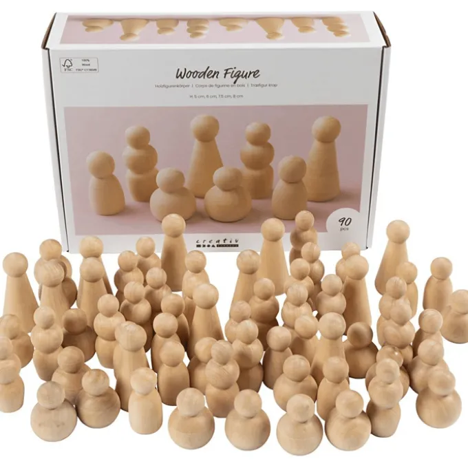 Mal selv - Trefigurer, 90 stk.