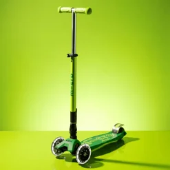 Micro - Maxi Deluxe sammenleggbar LED, Neon Green
