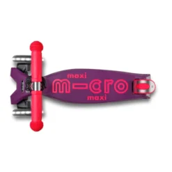 Micro - Maxi Deluxe sammenleggbar LED, Neon Pink