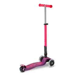 Micro - Maxi Deluxe sammenleggbar LED, Neon Pink