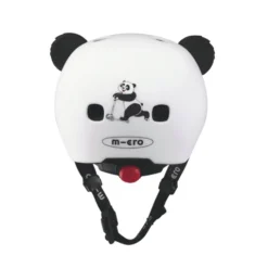 Micro sykkelhjelm Panda - Liten, 48-53 cm