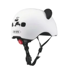 Micro sykkelhjelm Panda - Liten, 48-53 cm