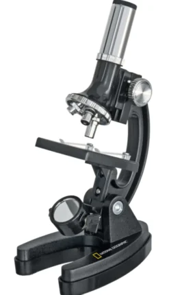 Mikroskop 300x-1200x, inkl. koffert og tilbehør