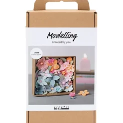 Modelleringssett - Blomster i ramme