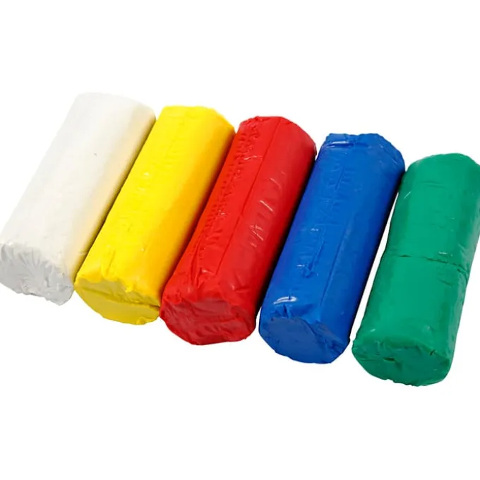 Modellervoks Soft Clay - Basisfarger, 400 gr.