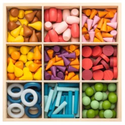 Montessori sorteringssett, 240 deler