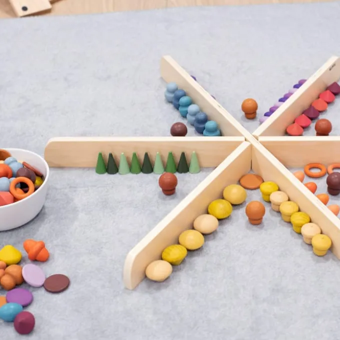 Montessori startsett, 168 deler