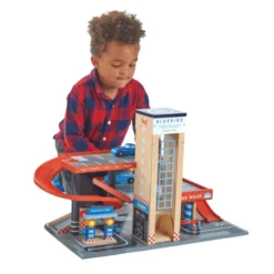 Parkeringshus med heis