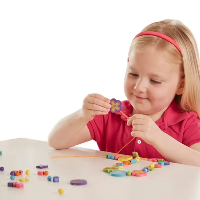 Perler i tre - Sommerfugler og hjerter