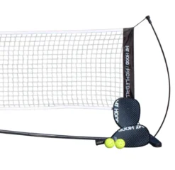 Pickleballsett inkl. nett - Svart