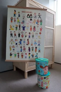 Plakat 50 x 70 cm - Barn som meg