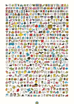 Plakat 50 x 70 cm - Snakk om litt av hvert