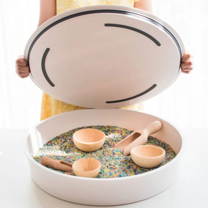 PlayTRAY sansebrett med lokk