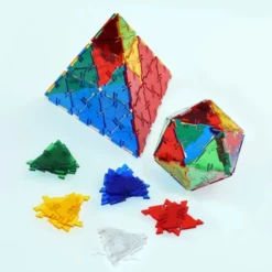 Polydron | Begynnersett | Crystal | 164 stk
