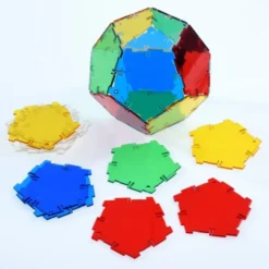 Polydron | Begynnersett | Crystal | 164 stk