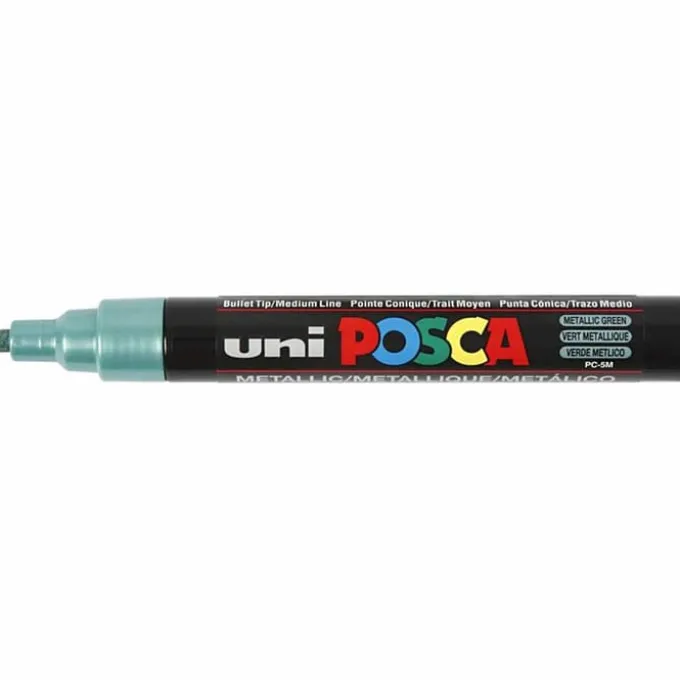 Posca tusjer PC-5M - Metallic, 8 stk.