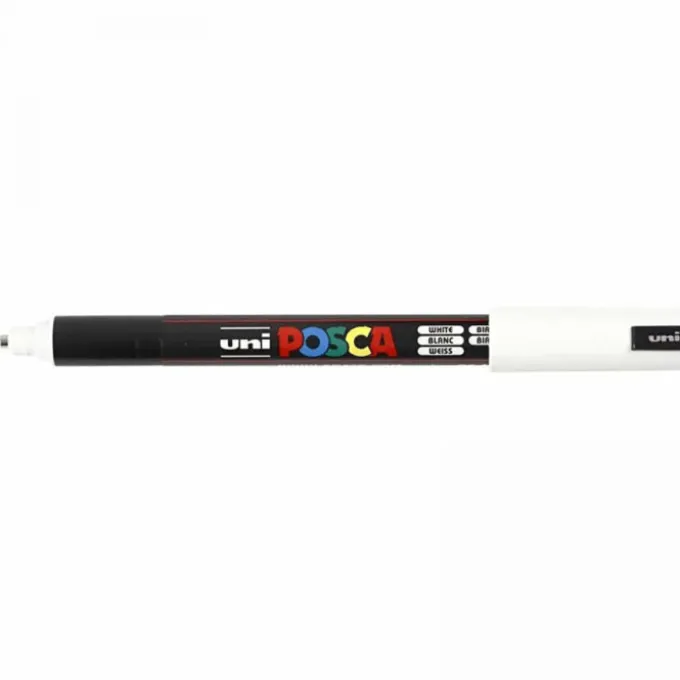 Posca tusj PC-1MR - Hvit, 1 stk.