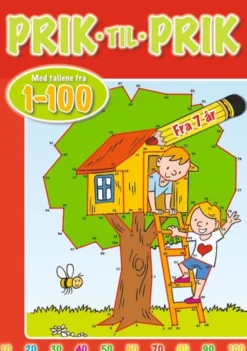 Prikk til prikk 1-100 - Trehus