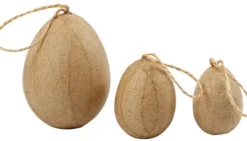 Påskeegg av kartong, 6 stk.