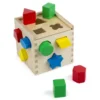 Puttekasse med geometriske klosser