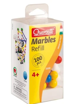 Quercetti tilbehør - Kuler til kulebane, 100 stk