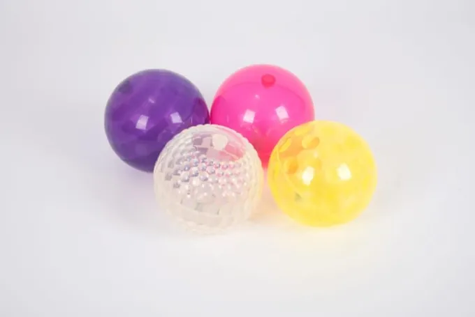 Sanseballer m. LED lys, 4 stk