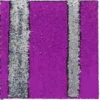 Sansepanel m. paljetter - Lilla/Sølv