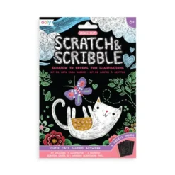Scratch & Scribble, mini - Søte katter
