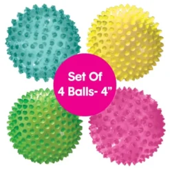 See-Me Sanseball - 4 stk. m/luft - 10 cm