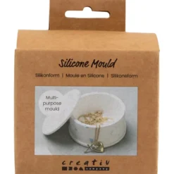 Silikonform - Krukke med lokk, 1 stk