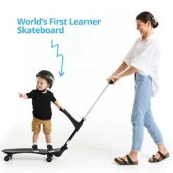 Skateboard for nybegynnere - Svart